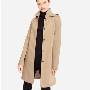 Uniqlo brown trench coat
